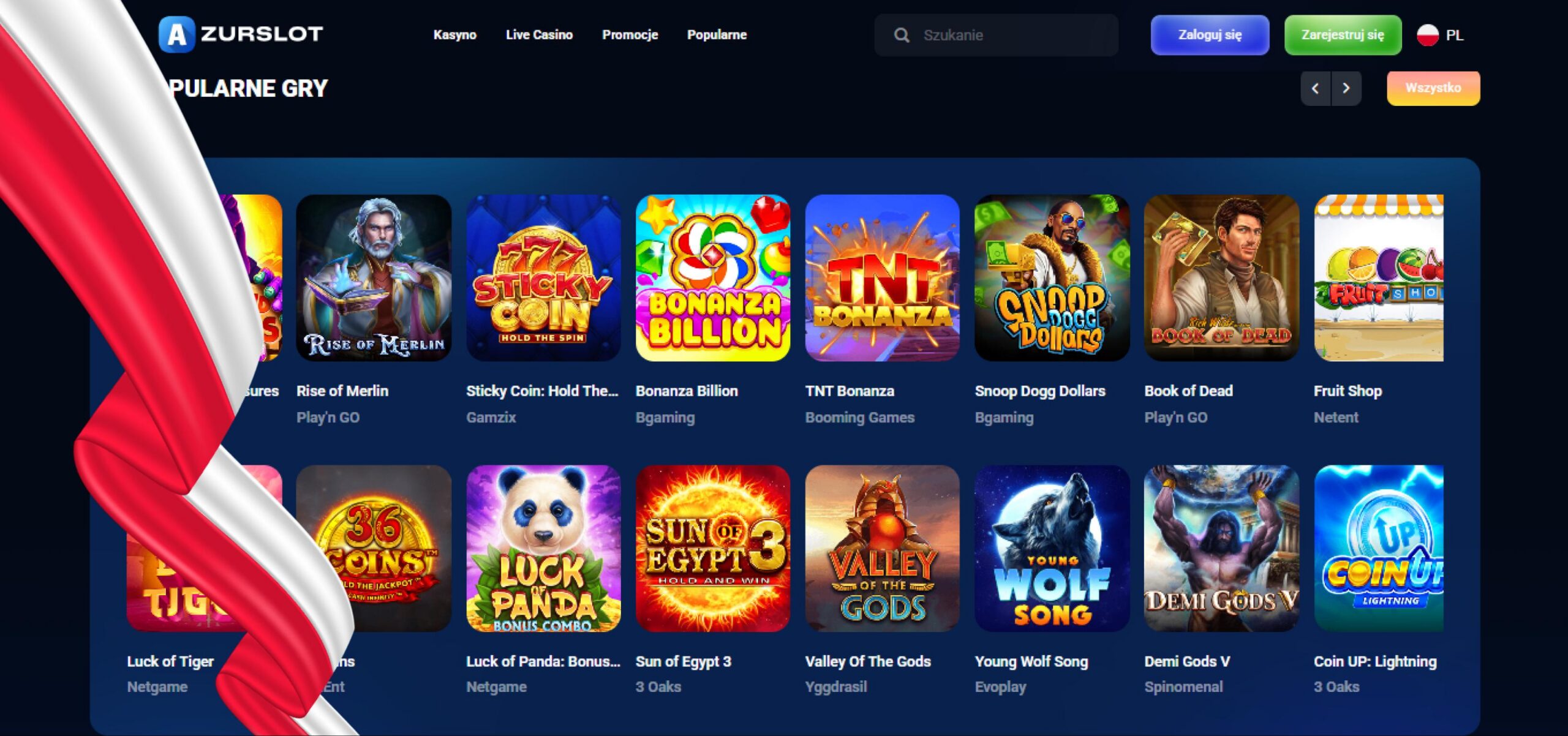 Gry Kasynowe AzurSlot Gry Kasynowe AzurSlot